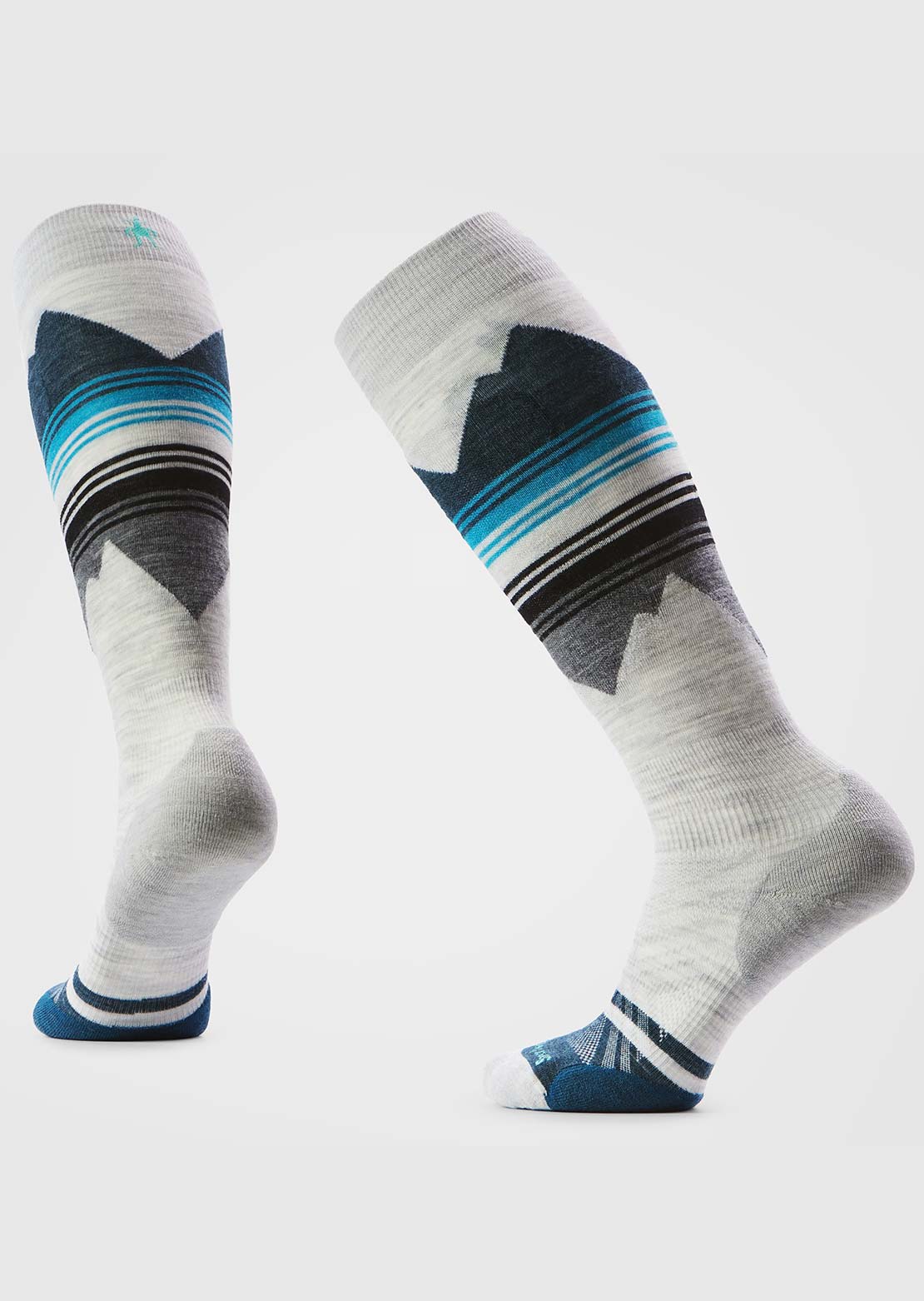 Smartwool Women’s Ski Targeted Cushion Pattern OTC Socks Ash