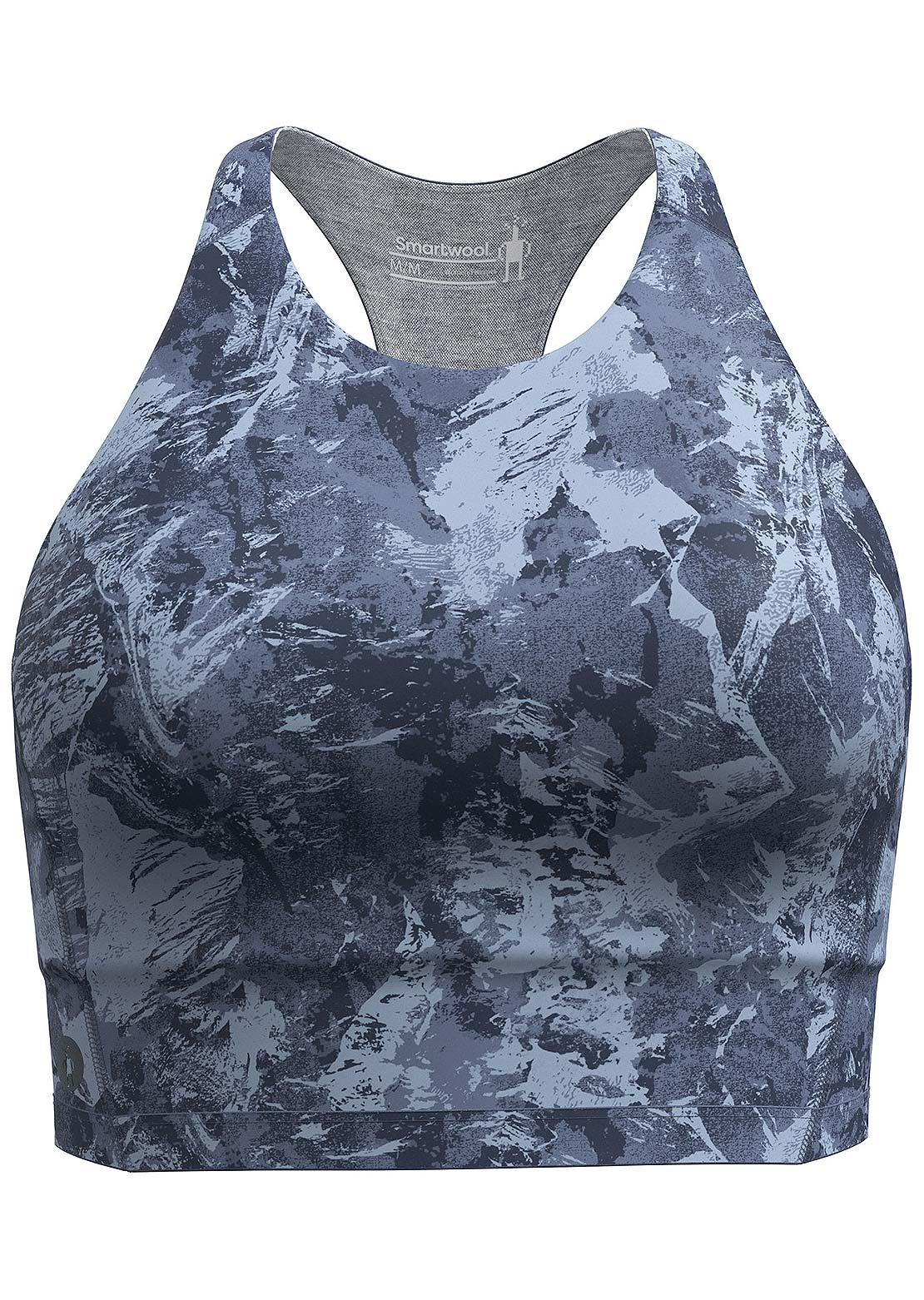 Smartwool Women&#39;s Active Crop Bra Nightfall Blue Mountain