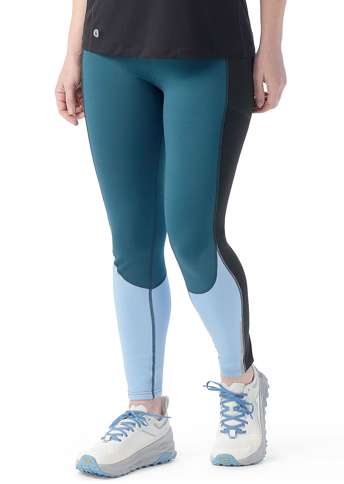 Smartwool Women's Active Fleece Tight Pants Twilight Blue