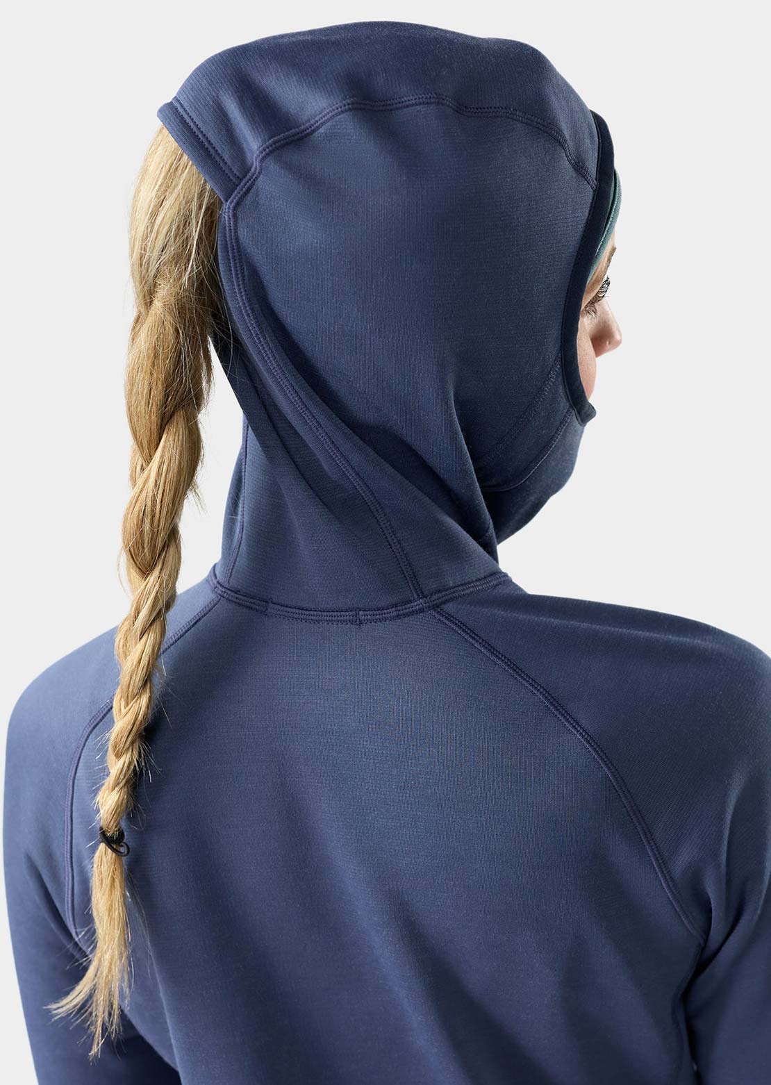 Smartwool Women's Active Fleece Wind Hood Nightfall Blue/Deep Navy
