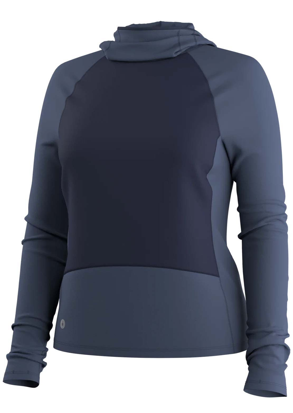 Smartwool Women's Active Fleece Wind Hood Nightfall Blue/Deep Navy