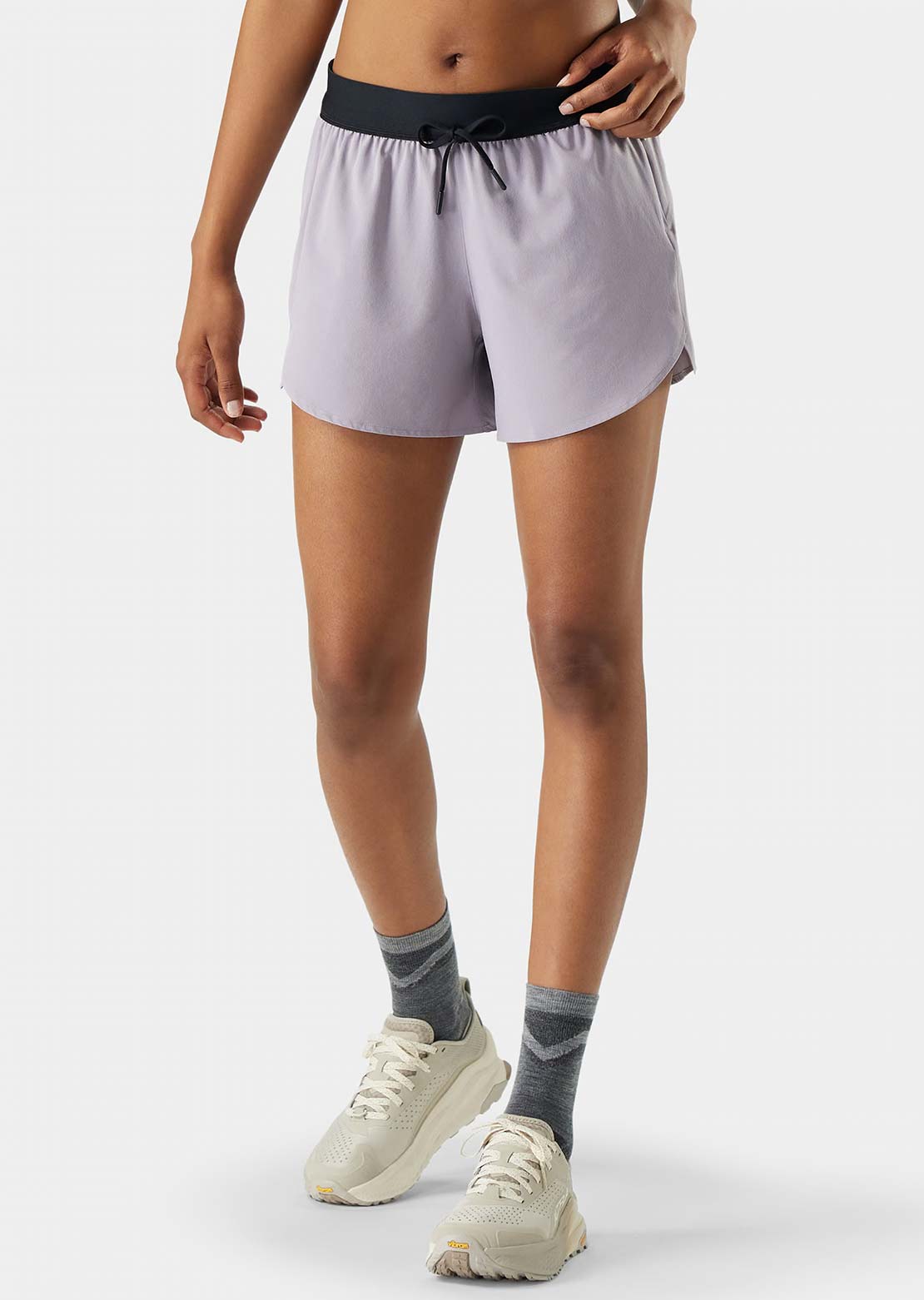 Smartwool Women's Active Lined 4" Shorts Purple Storm