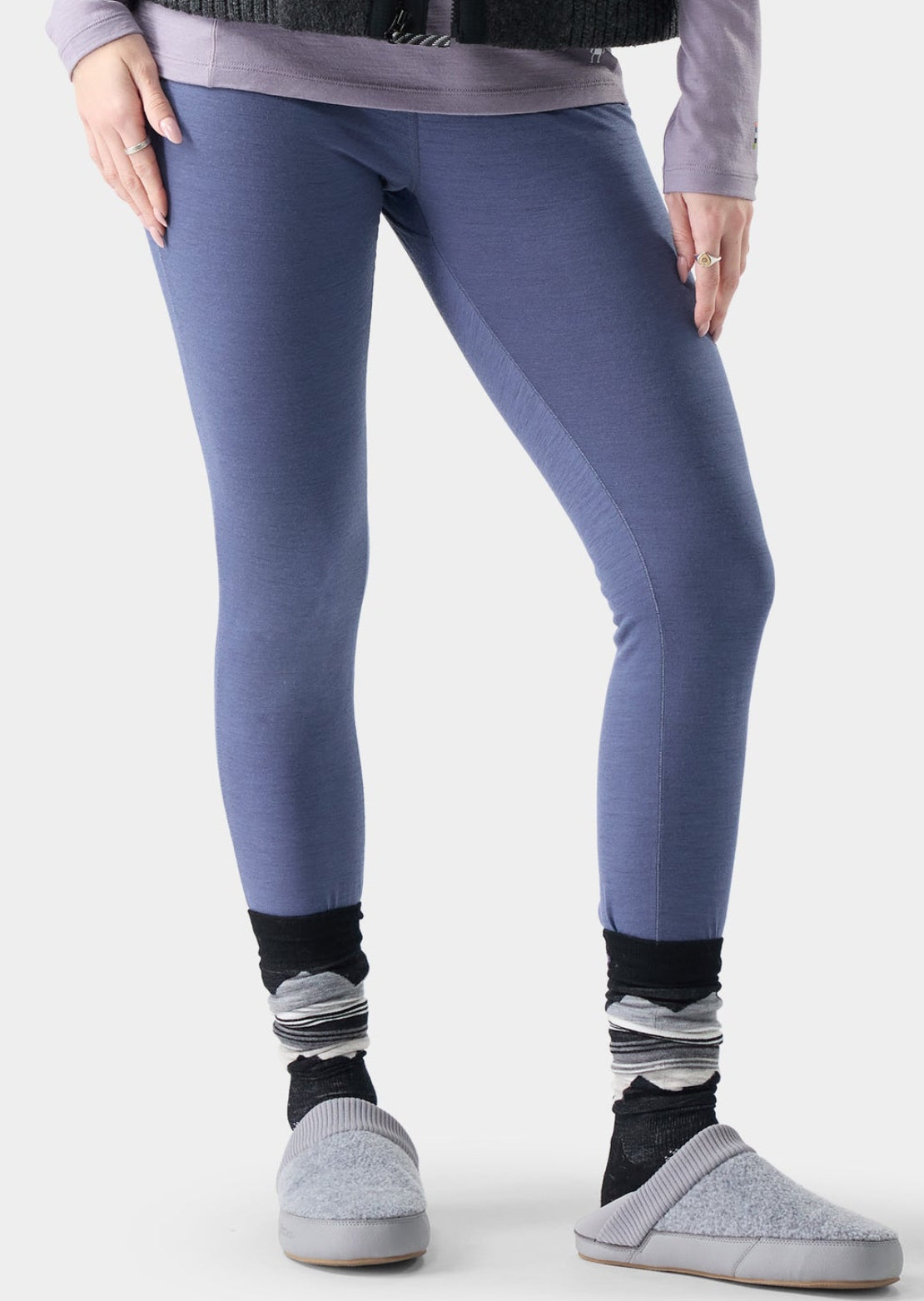 Smartwool Women's Classic All-Season Merino Base Layer Boxed Bottom Nightfall Blue
