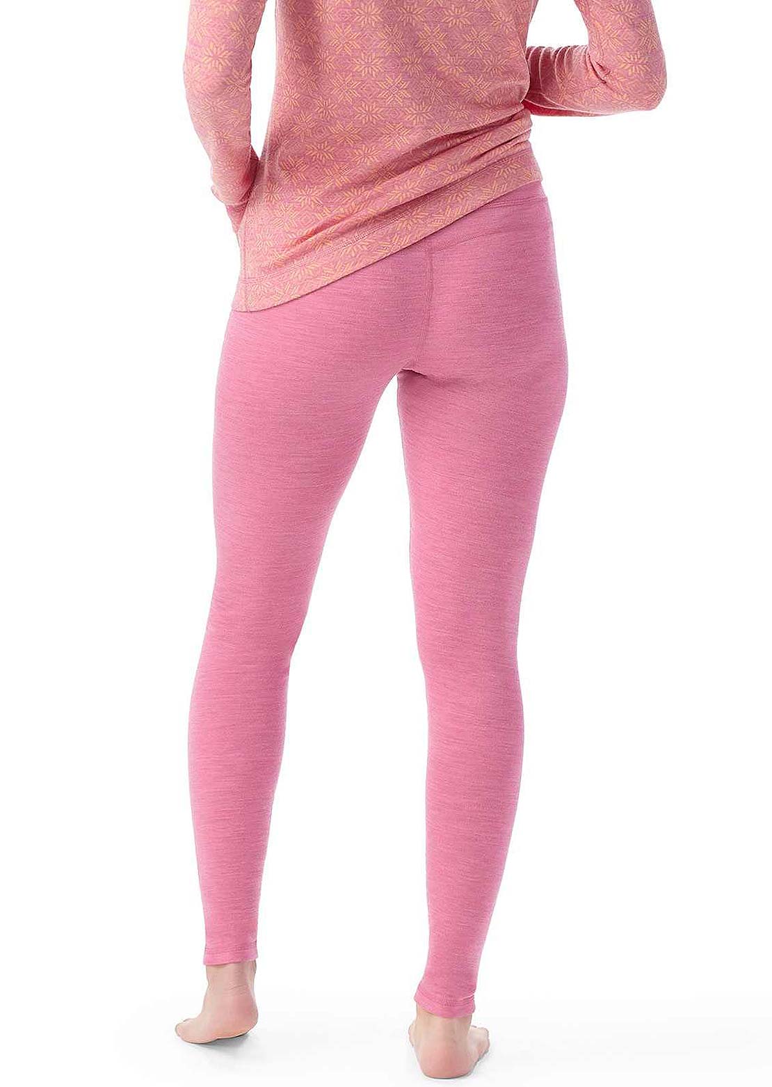 Smartwool Women&#39;s Classic Thermal Merino Base Layer Bottom Garden Pink Heather