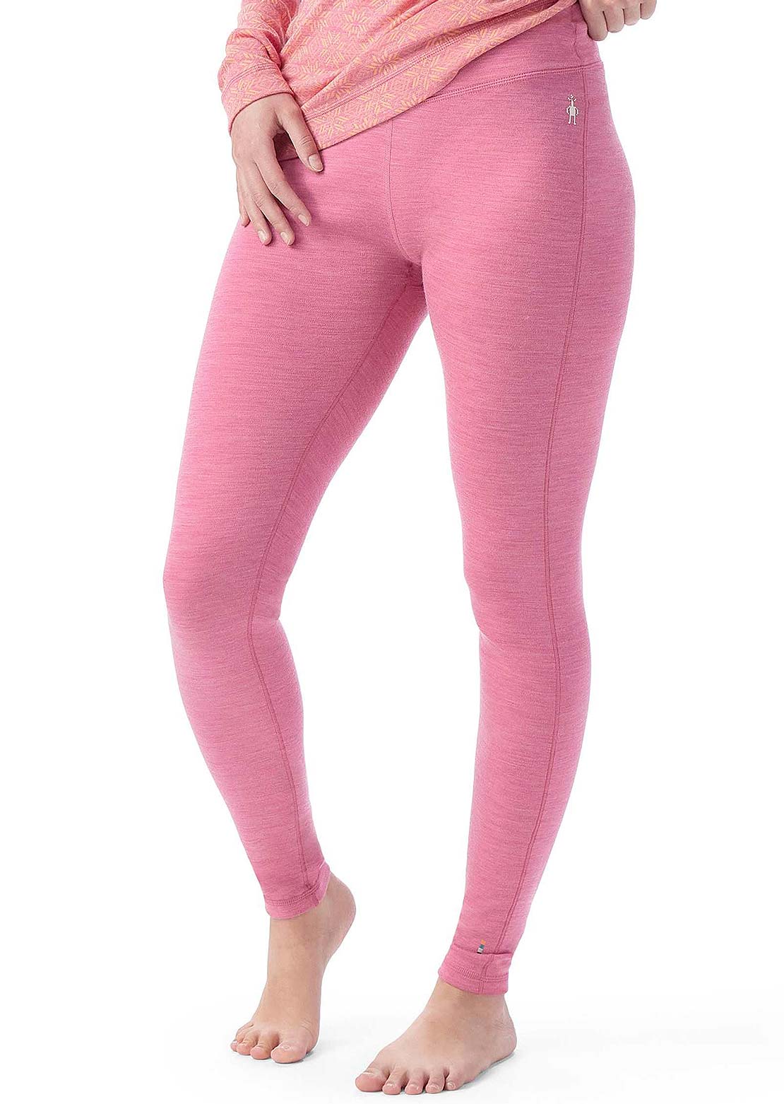 Smartwool Women's Classic Thermal Merino Base Layer Bottom Garden Pink Heather