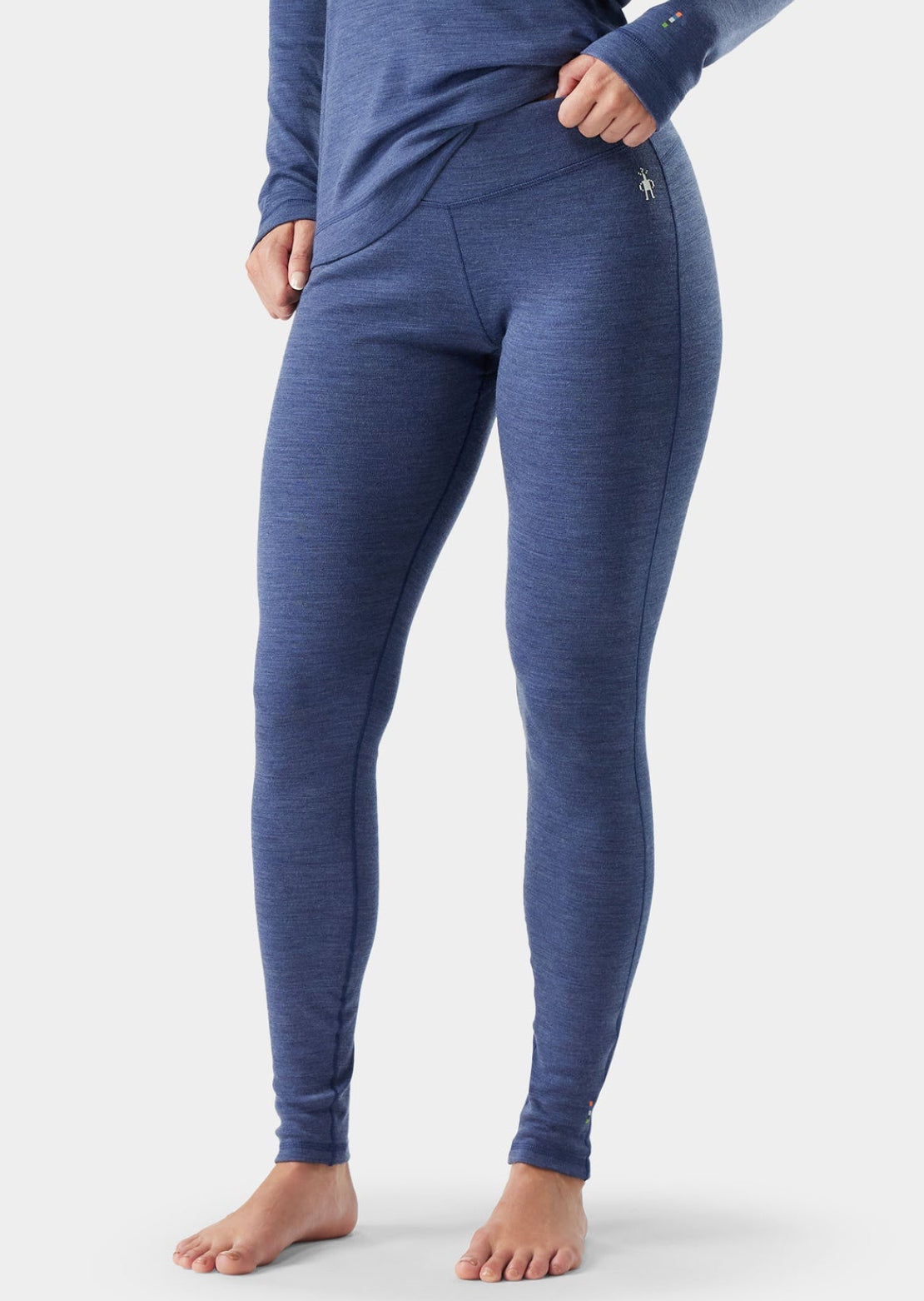 Smartwool Women's Classic Thermal Merino Base Layer Boxed Bottom Nightfall Blue Heather
