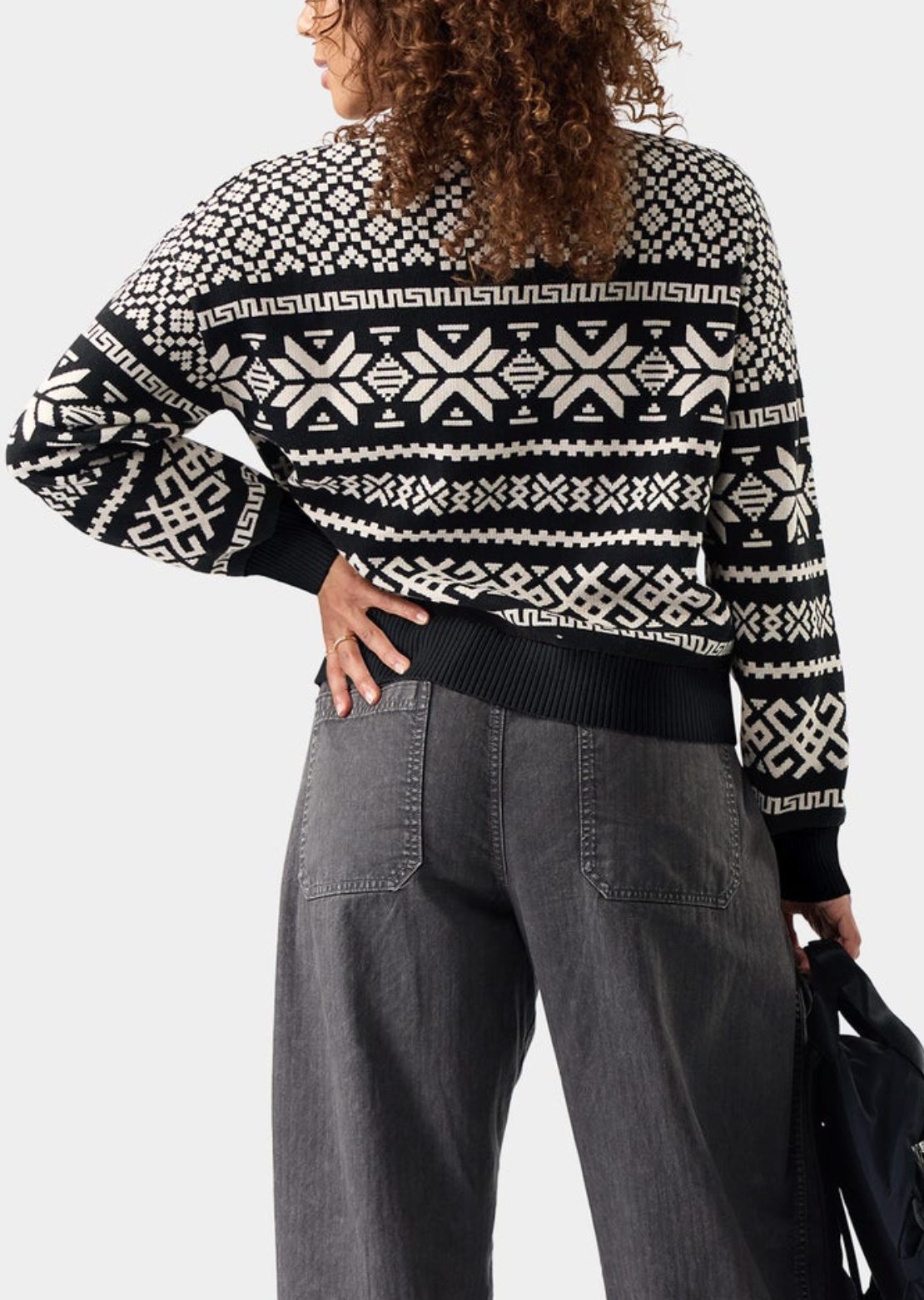 Smartwool Women's Edgewood Heritage Crewneck Sweater Black