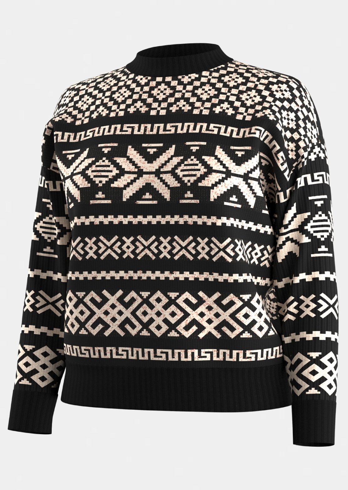 Smartwool Women's Edgewood Heritage Crewneck Sweater Black