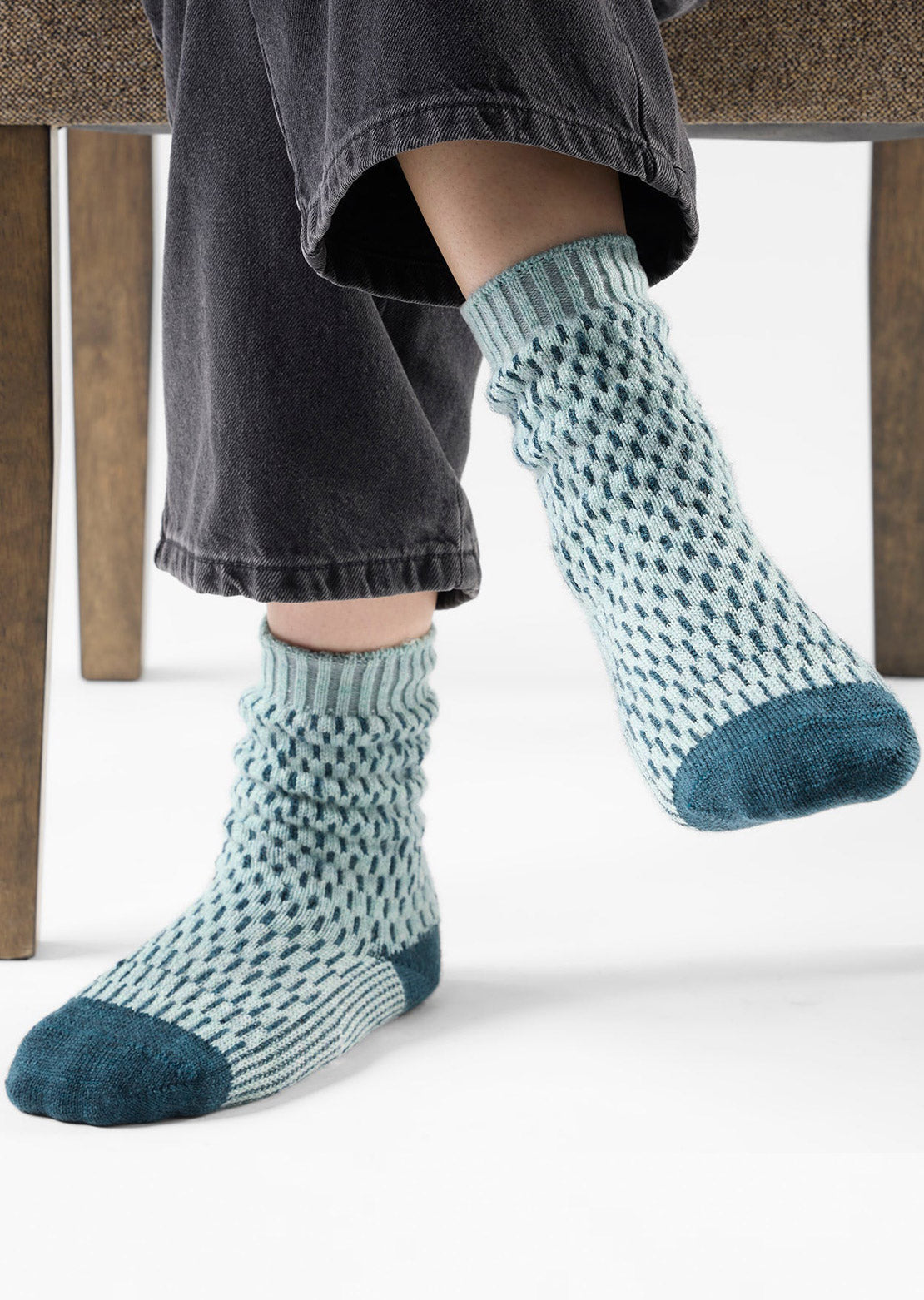 Smartwool Women's Everyday Cozy Digi-Tick Crew Socks Frosty Green