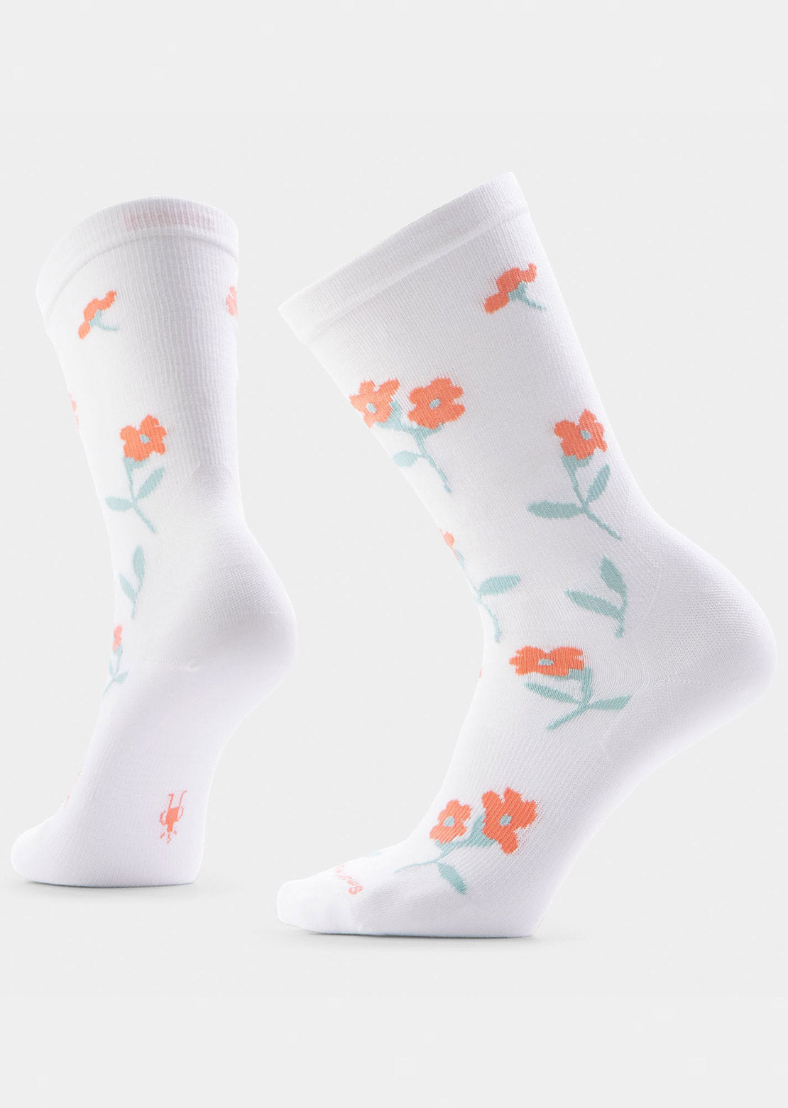 Smartwool Women's Everyday Garden Gala Crew Socks White