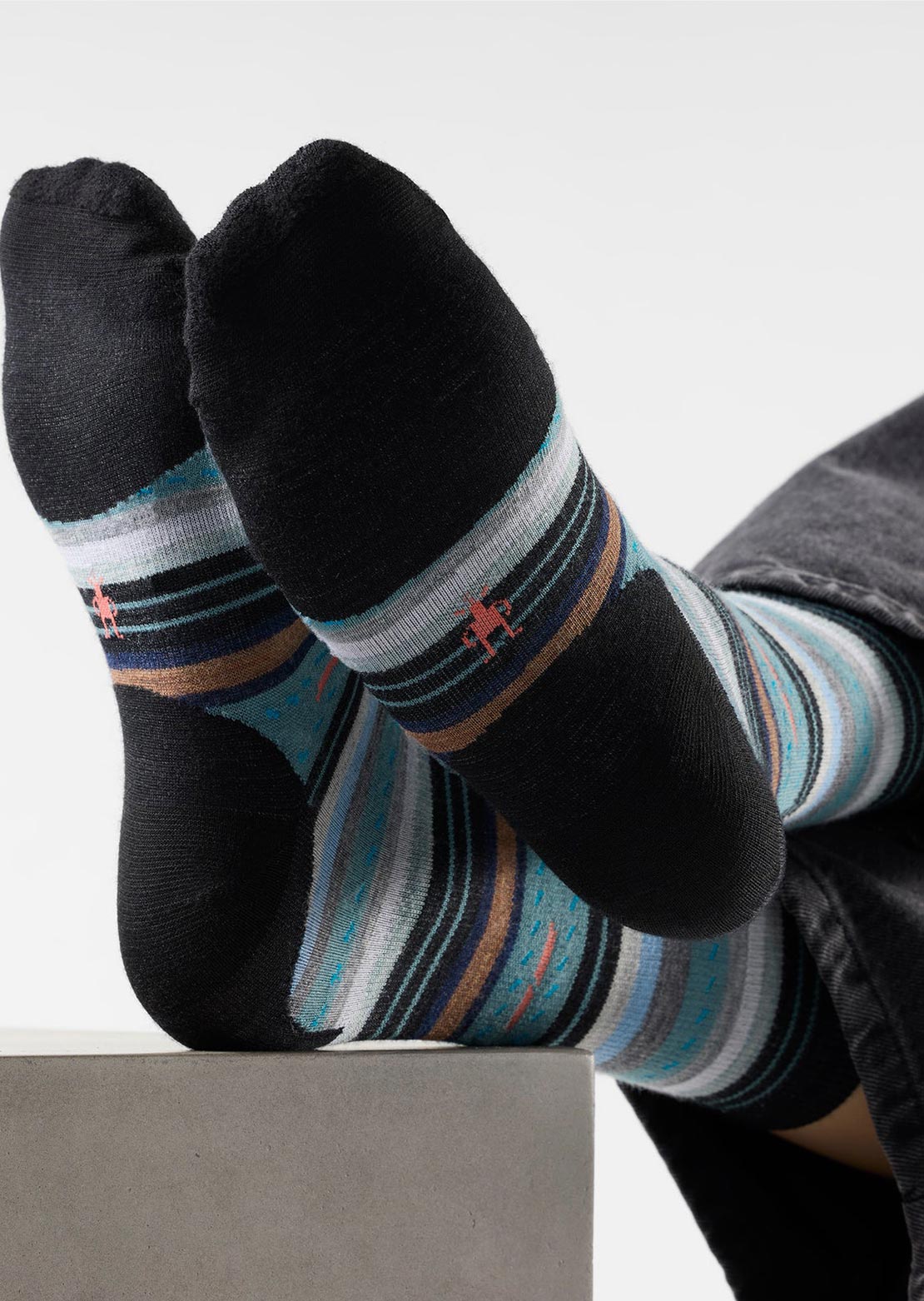 Smartwool Women's Everyday Margarita Crew Socks Dusty Teal