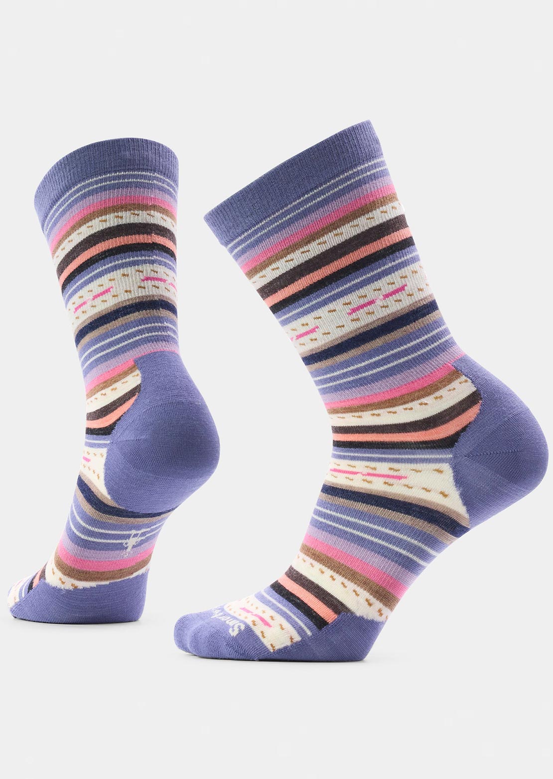 Smartwool Women's Everyday Margarita Crew Socks Nightfall Blue