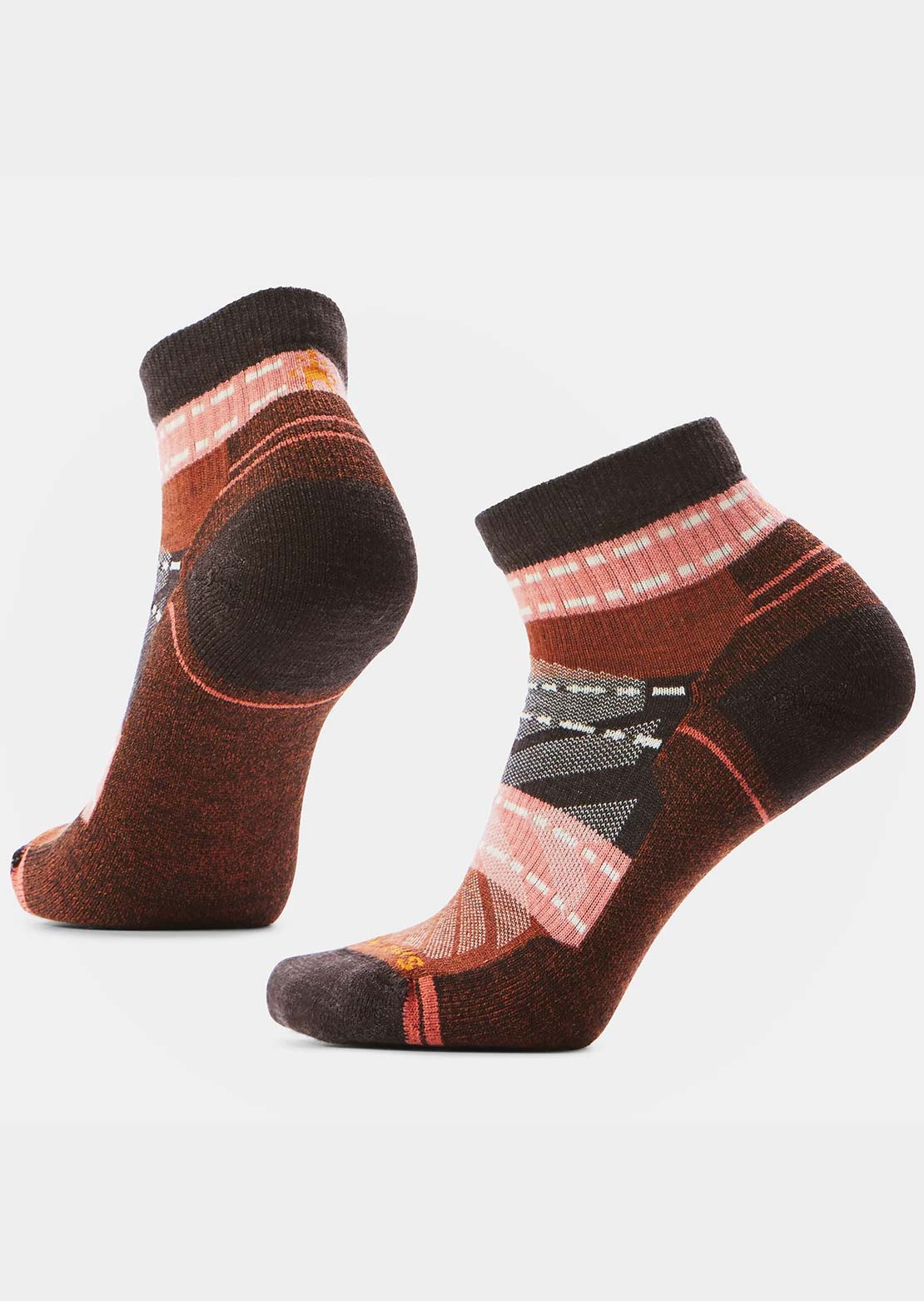 Smartwool Women's Hike Light Cushion Margarita Ankle Socks Chestnut