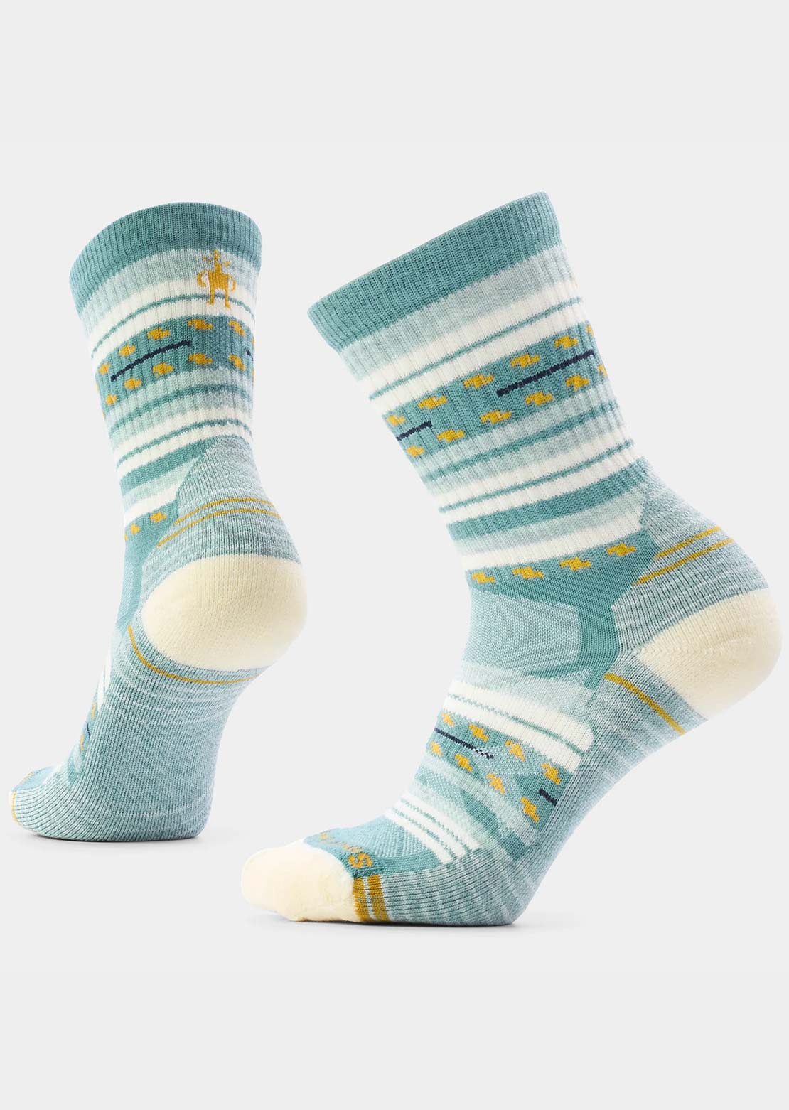 Smartwool Women's Hike Light Cushion Margarita Crew Socks Dusty Teal