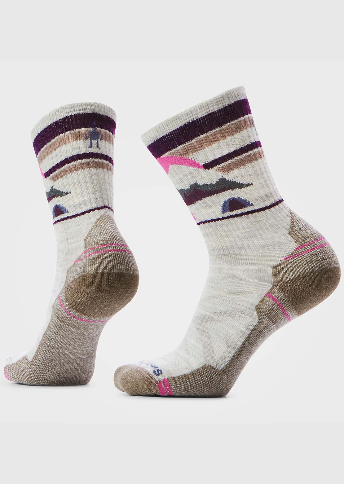 Smartwool Women's Hike Light Cushion Mountain Moon Crew Socks