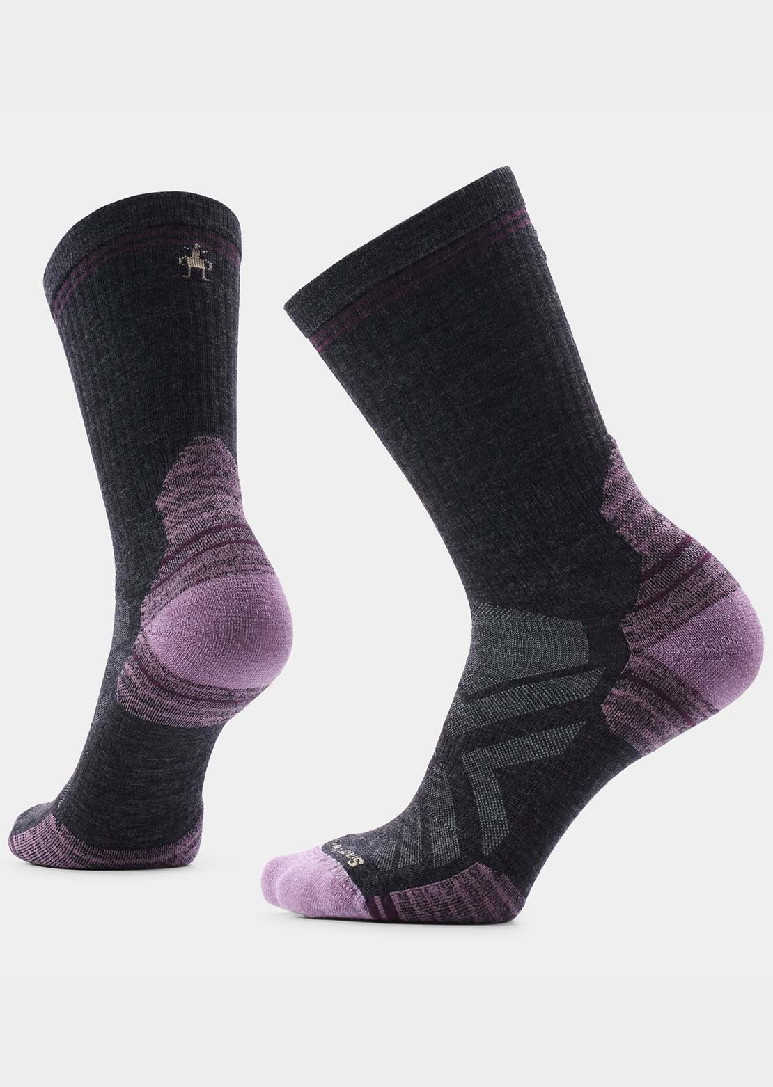 Smartwool Women's Hike Targeted Cushion Crew Socks Charcoal