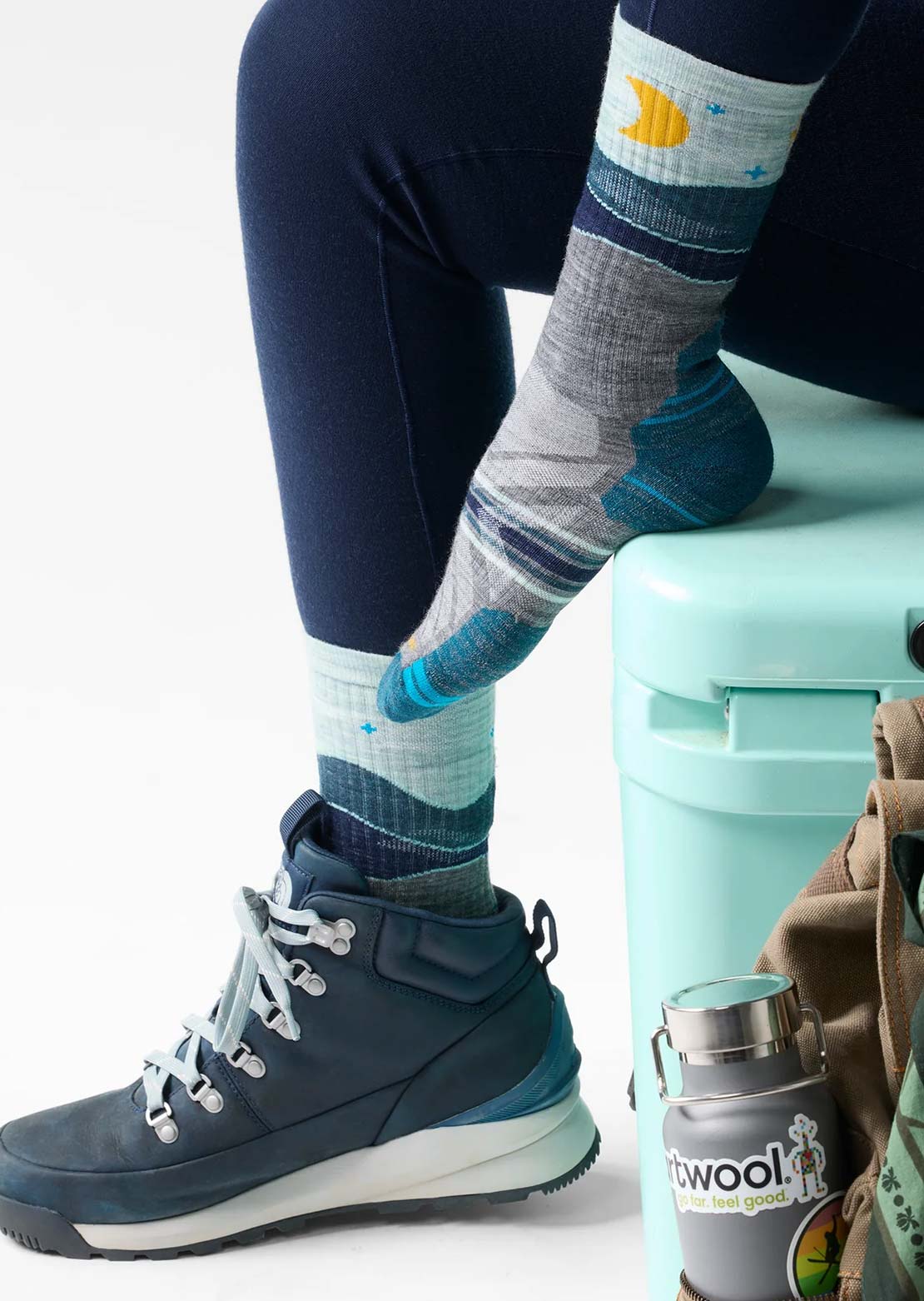 Smartwool Women's Hike Targeted Cushion Lunar Trek Crew Socks