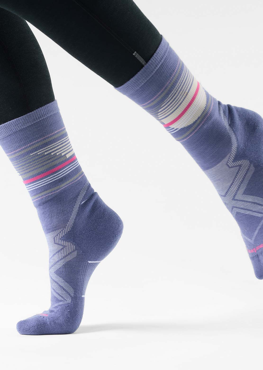 Smartwool Femmes Run Cold Weather Targeted Cushion Glow Track Crew Chaussettes
