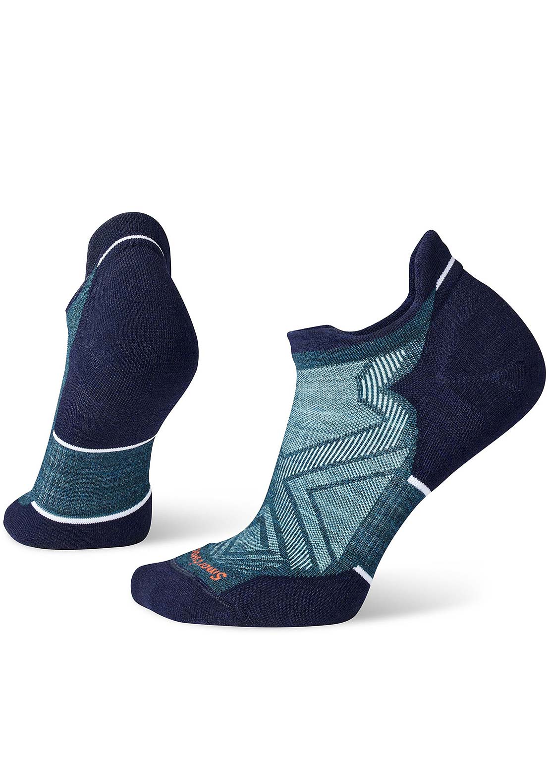 Smartwool Women&#39;s Run Targeted Cushion Low Ankle Socks Twilight Blue