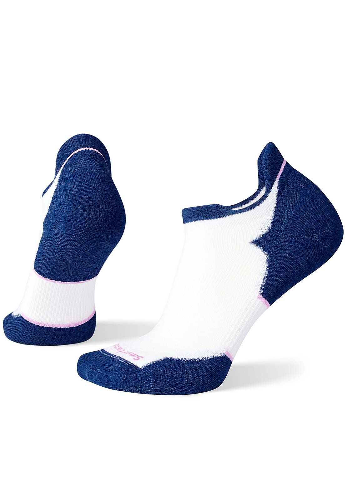 Smartwool Women's Run Targeted Cushion Low Ankle Socks White