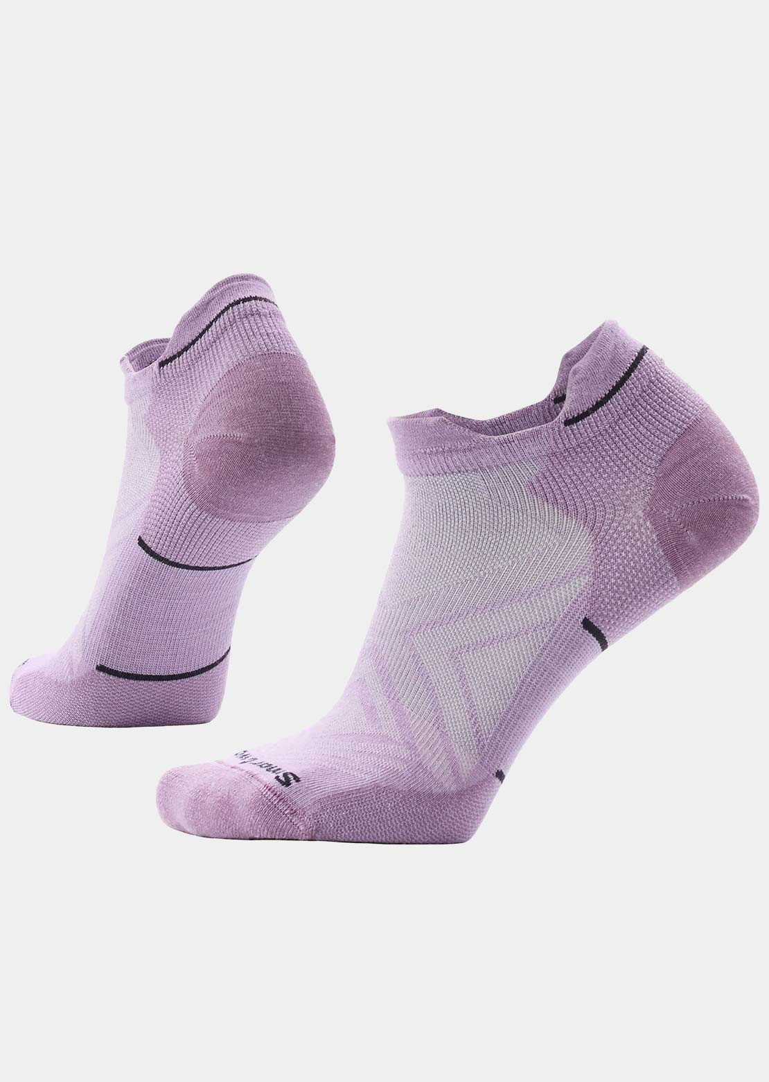 Smartwool Femmes Run Zero Cushion Low Ankle Chaussettes