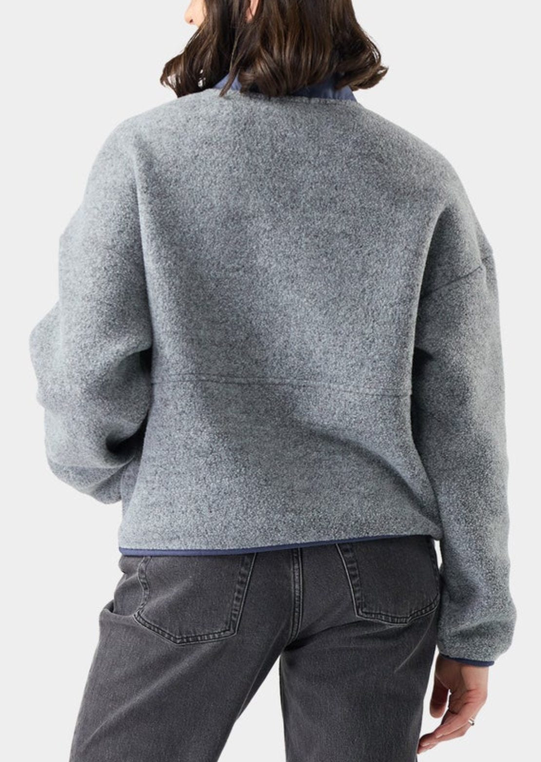 Smartwool Women's Second Cut Fleece 1/2 Zip Long Sleeve Light Navy