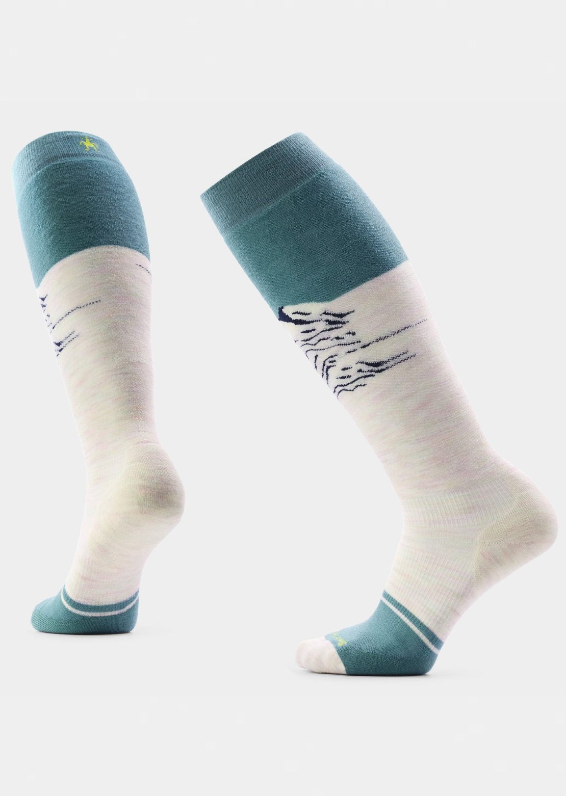 Smartwool Women's Snowboard Targeted Cushion Valley Sunset OTC Socks Moonbeam