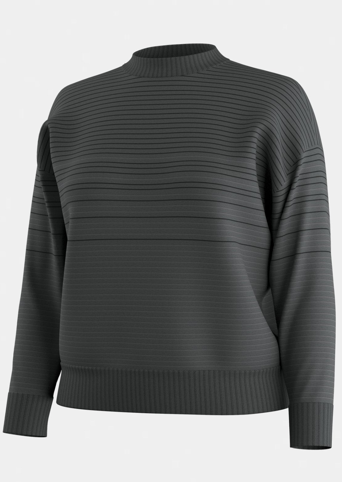 Smartwool Women's Summit Crewneck Sweater Charcoal