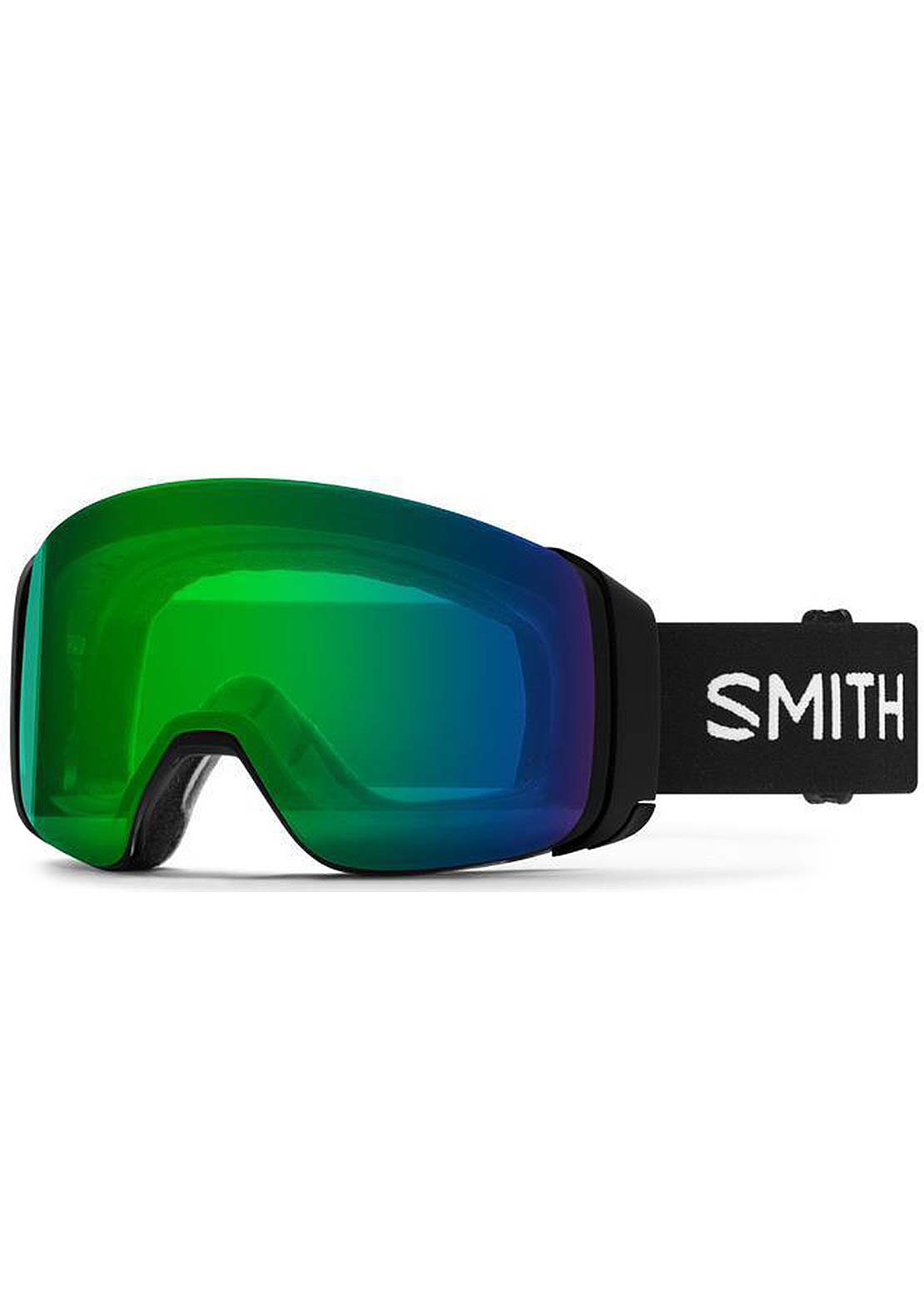 Smith 4D Mag Goggles Black/ChromaPop Everyday Green Mirror