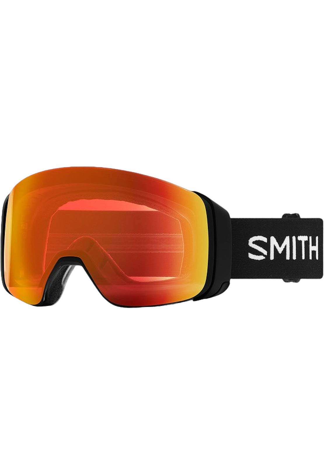 Smith 4D Mag Goggles Black/ChromaPop Everyday Red Mirror
