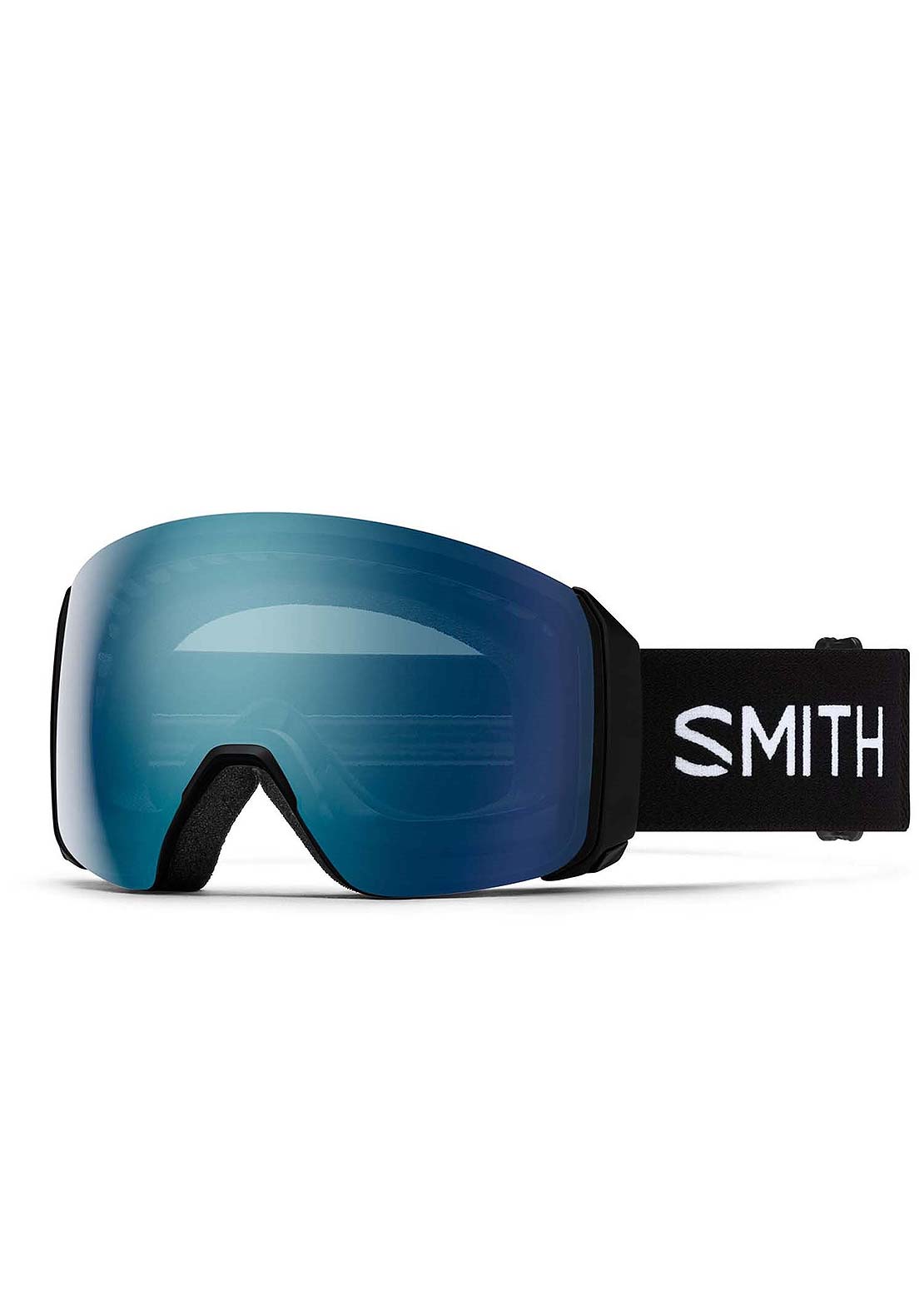 Smith 4D Mag XL Goggles Black/ChromaPop Everyday Blue Mirror