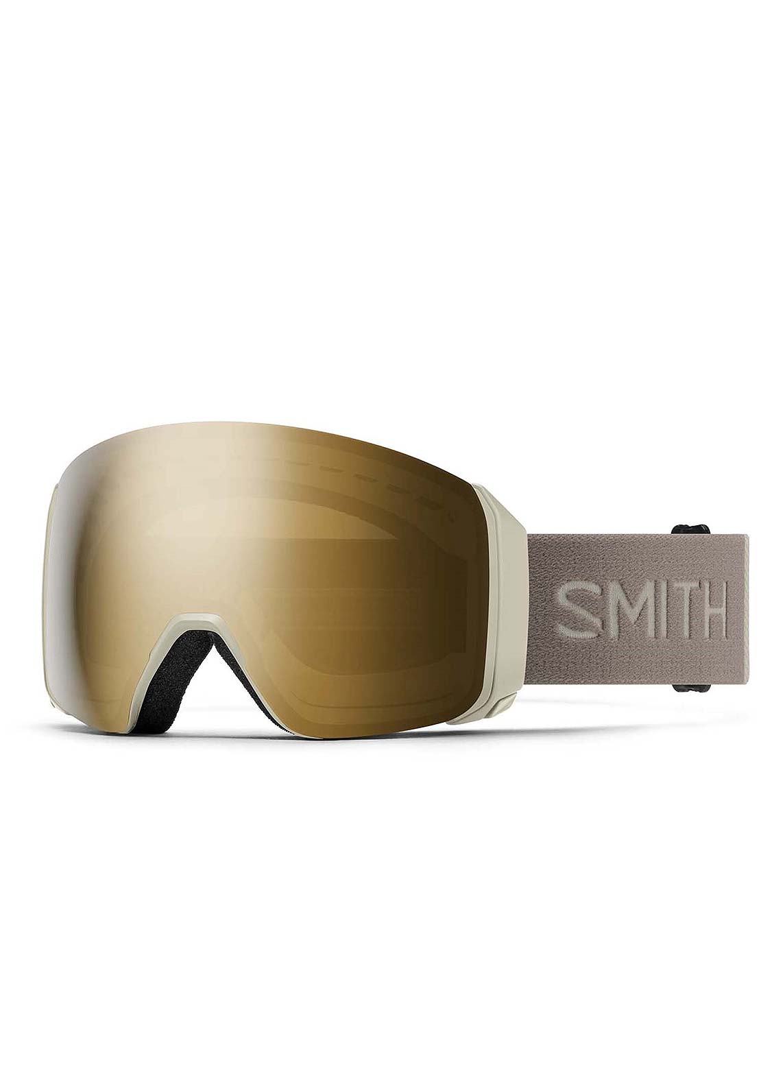 Smith 4D Mag XL Goggles Chalk/ChromaPop Sun Black Gold Mirror