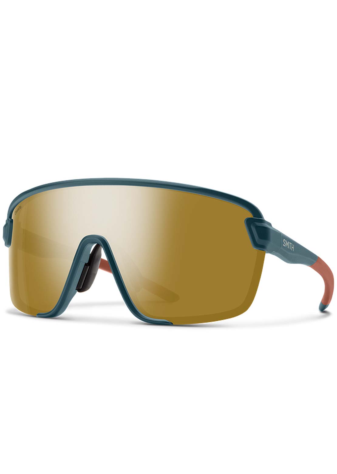 Smith Bobcat Mountain Bike Sunglasses Matte Pacific/Sedona/Chromapop Bronze Mirror