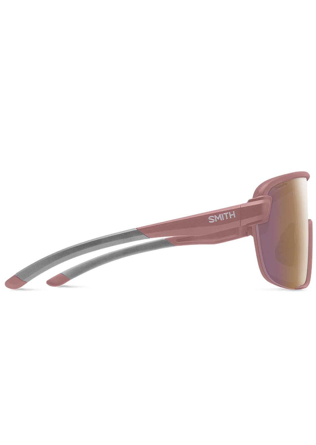Smith Bobcat Mountain Bike Sunglasses Matte Chalk Rose/ChromaPop Rose Gold Mirror