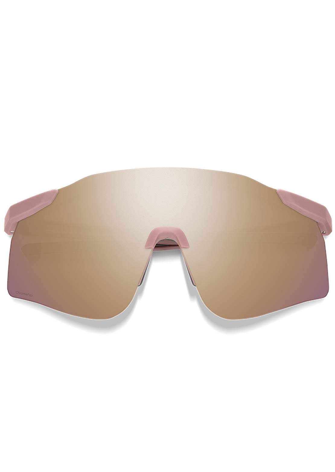 Smith Defy Split Mag Mountain Bike Sunglasses Matte Chalk Rose/ChromaPop Rose Gold Mirror