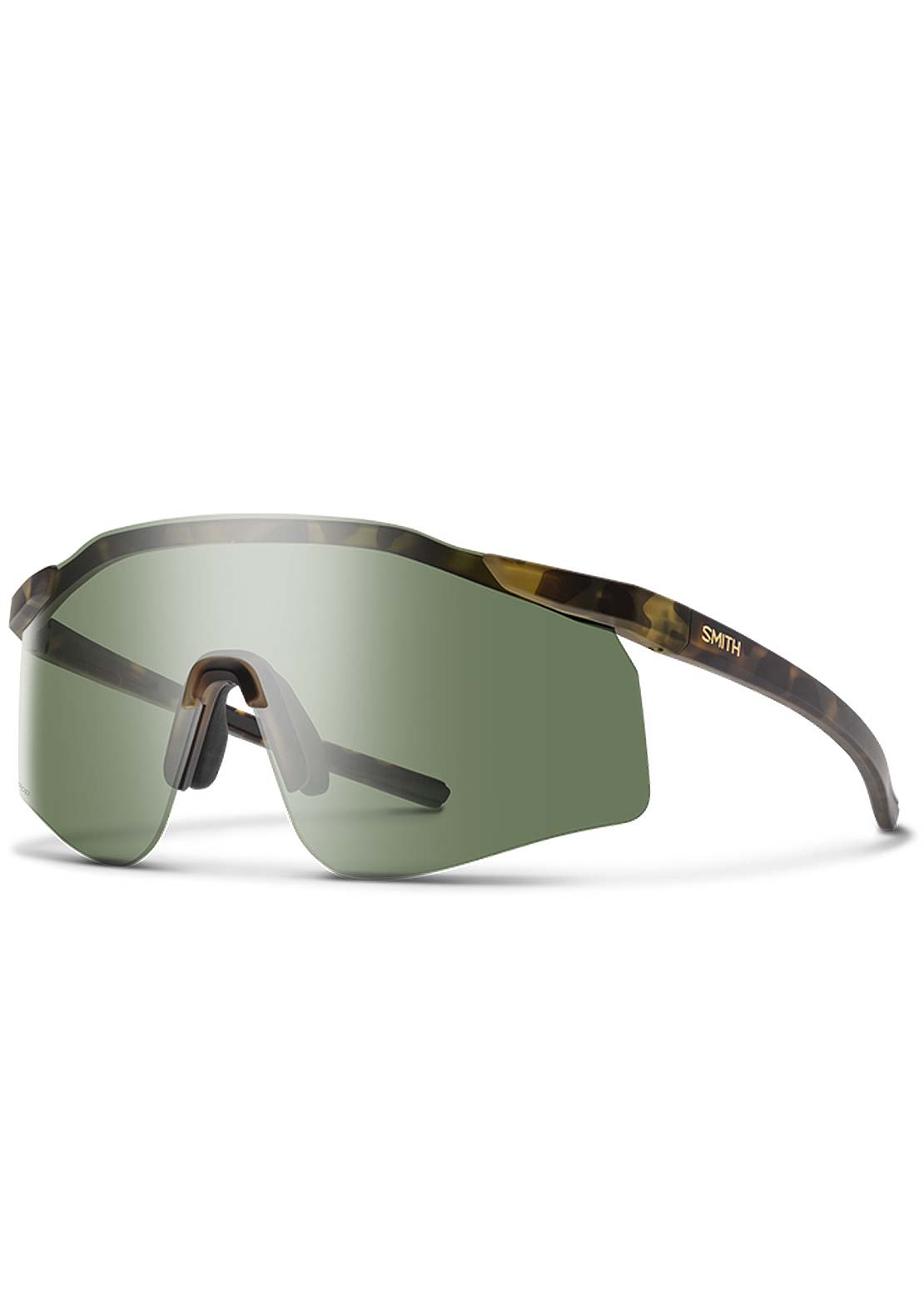 Smith Defy Split Mag Mountain Bike Sunglasses Matte Vintage Tortoise/ChromaPop Gray Green