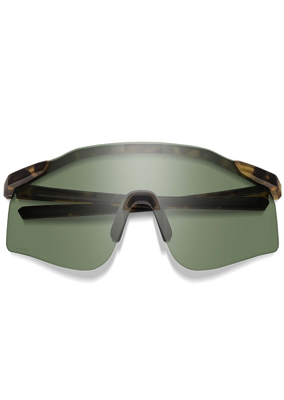 Smith Defy Split Mag Mountain Bike Sunglasses Matte Vintage Tortoise/ChromaPop Gray Green