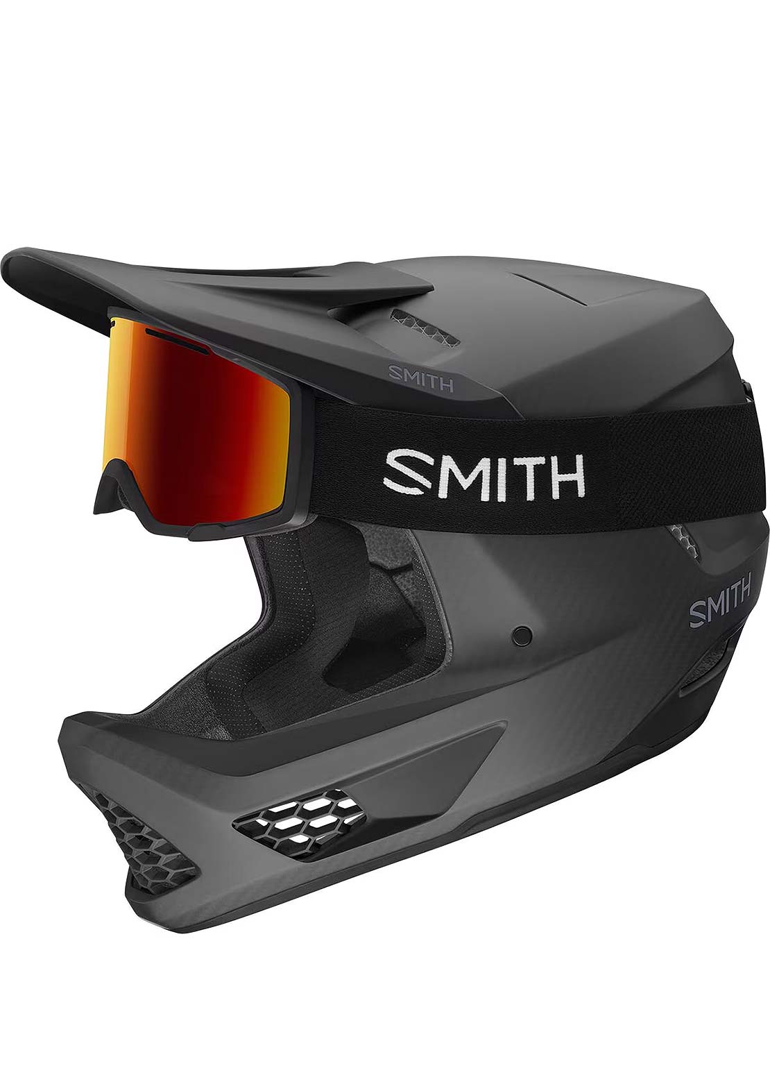Smith Hardline Carbon MIPS Mountain Bike Helmet Matte Black Carbon