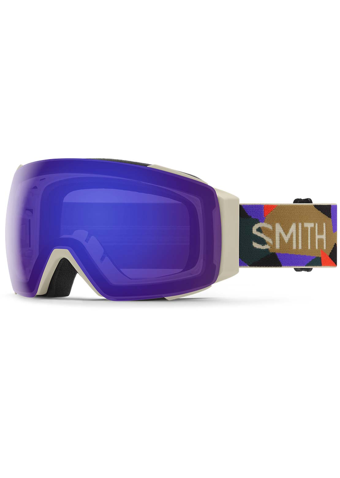 Smith I/O Mag Goggles Chalk Paper Cuts/Chromapop Everyday Violet Mirror