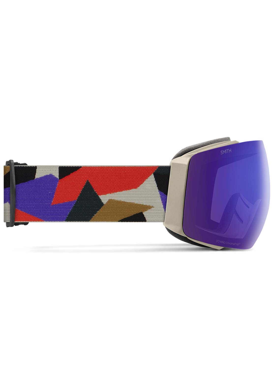 Smith I/O Mag Goggles Chalk Paper Cuts/Chromapop Everyday Violet Mirror