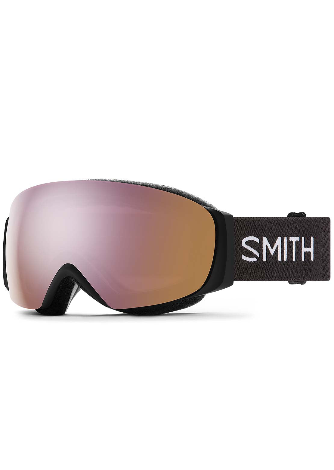 Smith I/O Mag S Goggles Black/ChromaPop Everyday Rose Gold Mirror