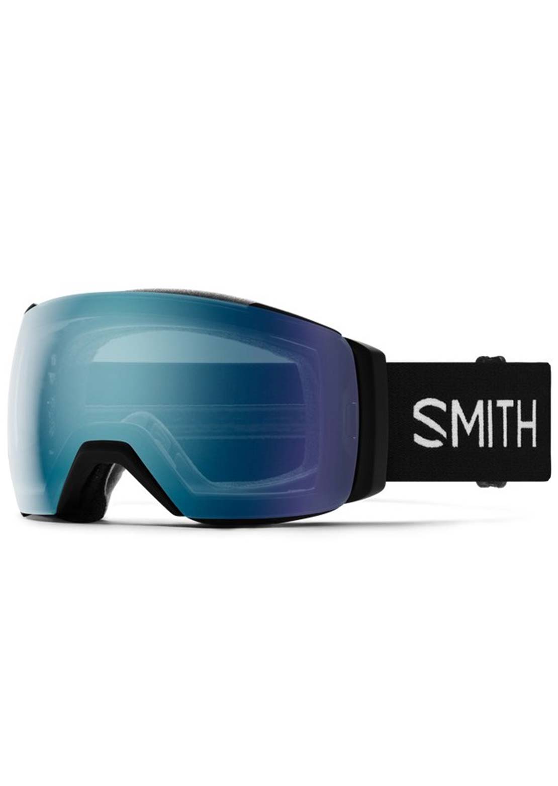 Smith I/O Mag XL Goggles Black/ChromaPop Everyday Blue Mirror