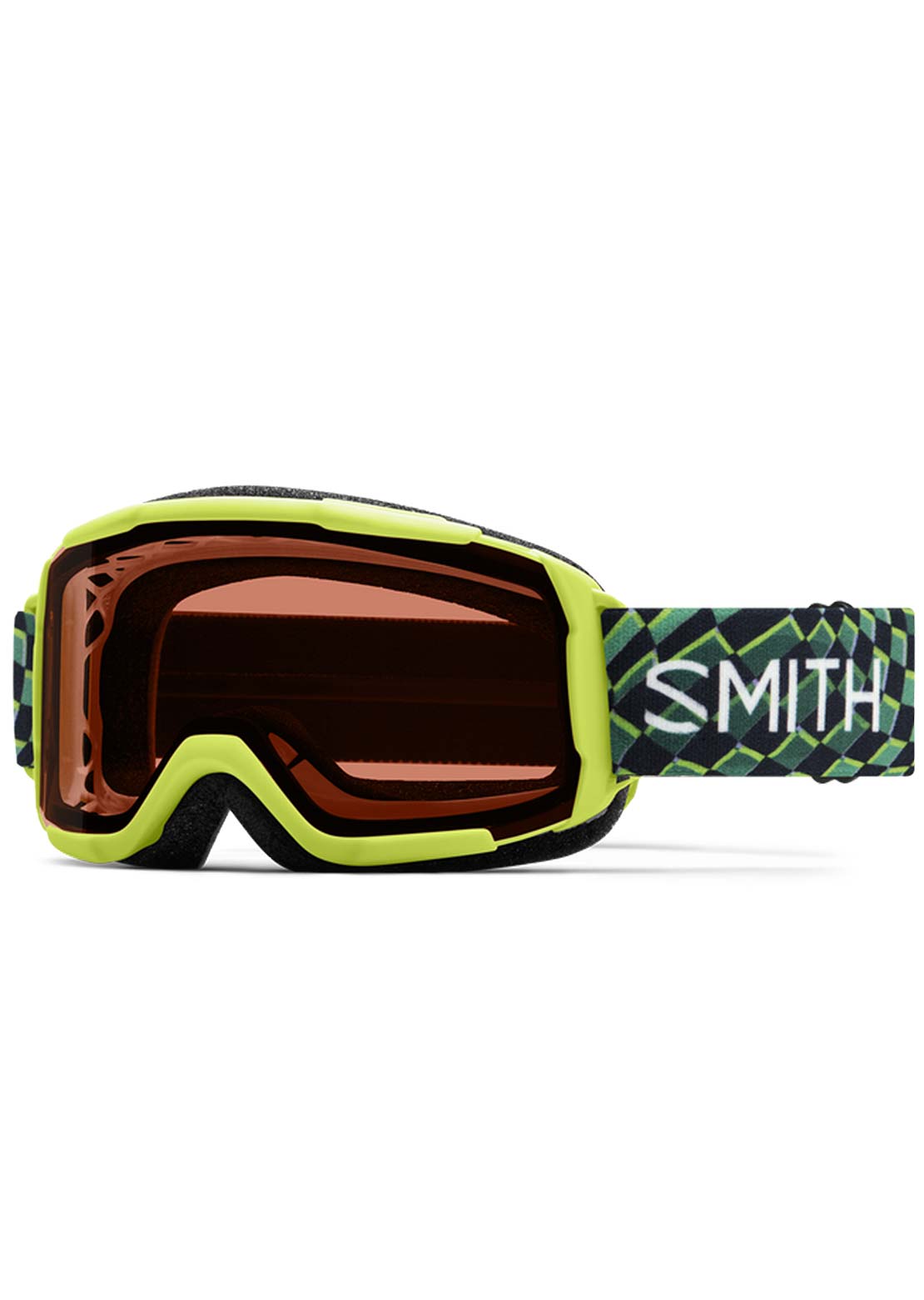 Smith Junior Daredevil Goggles Electric Lime Left Turn