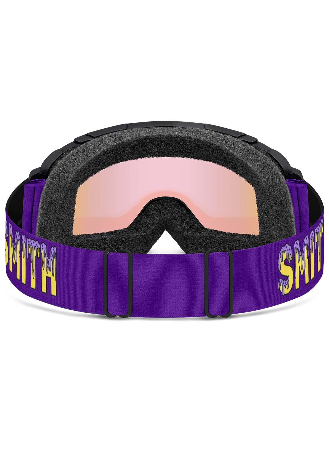 Smith Junior Daredevil Goggles Black Donuts/Blue Sensor Mirror