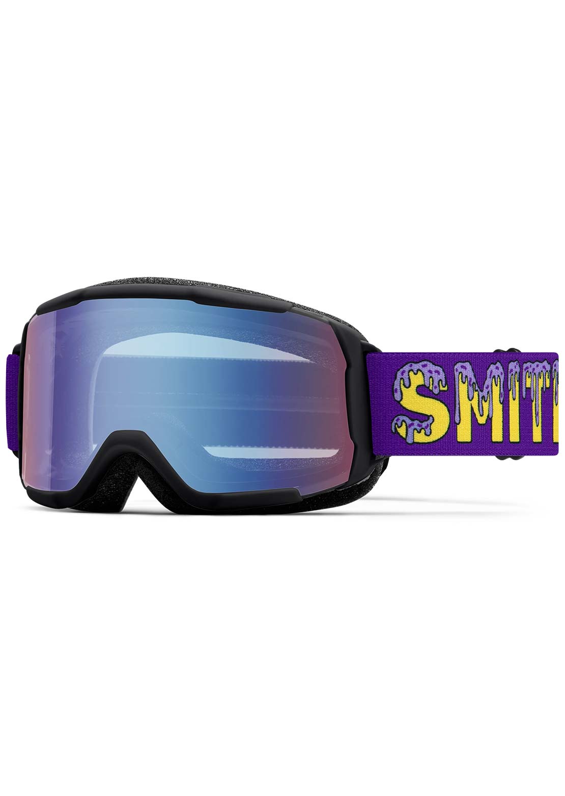 Smith Junior Daredevil Goggles Black Donuts/Blue Sensor Mirror