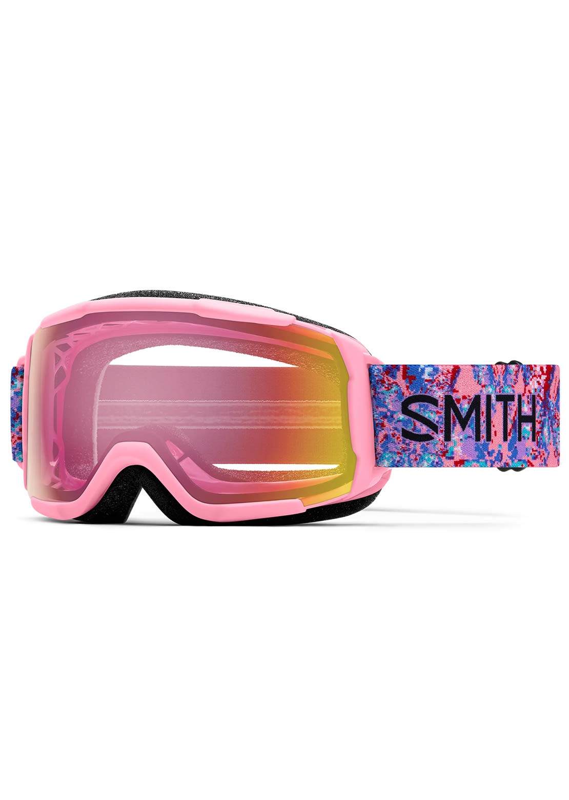 Smith Junior Grom Goggles Bright Pink LoFi Butterfly/Red Sensor Mirror