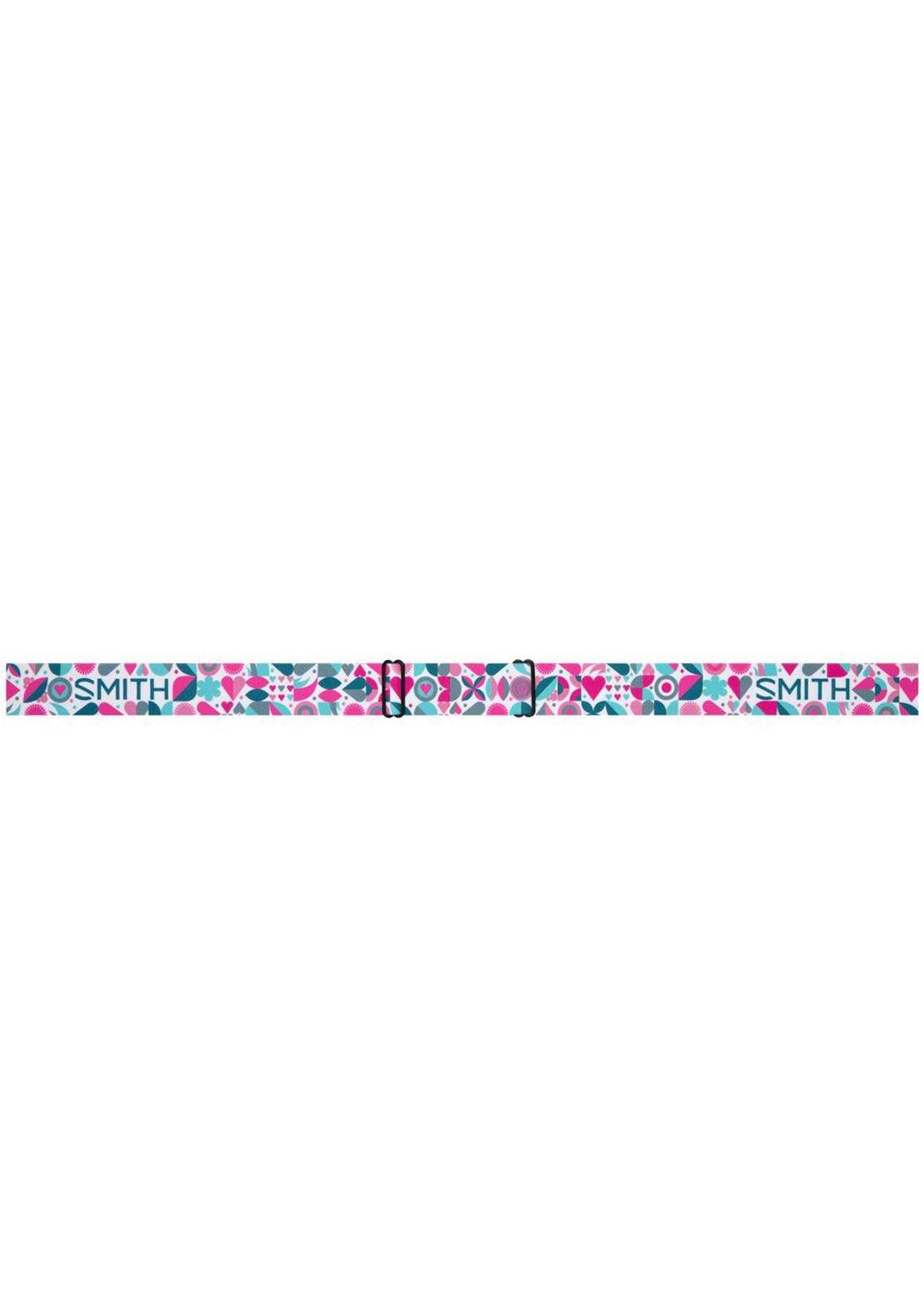 Smith Junior Snowday Goggles Vivid Pink Hearts/RC36