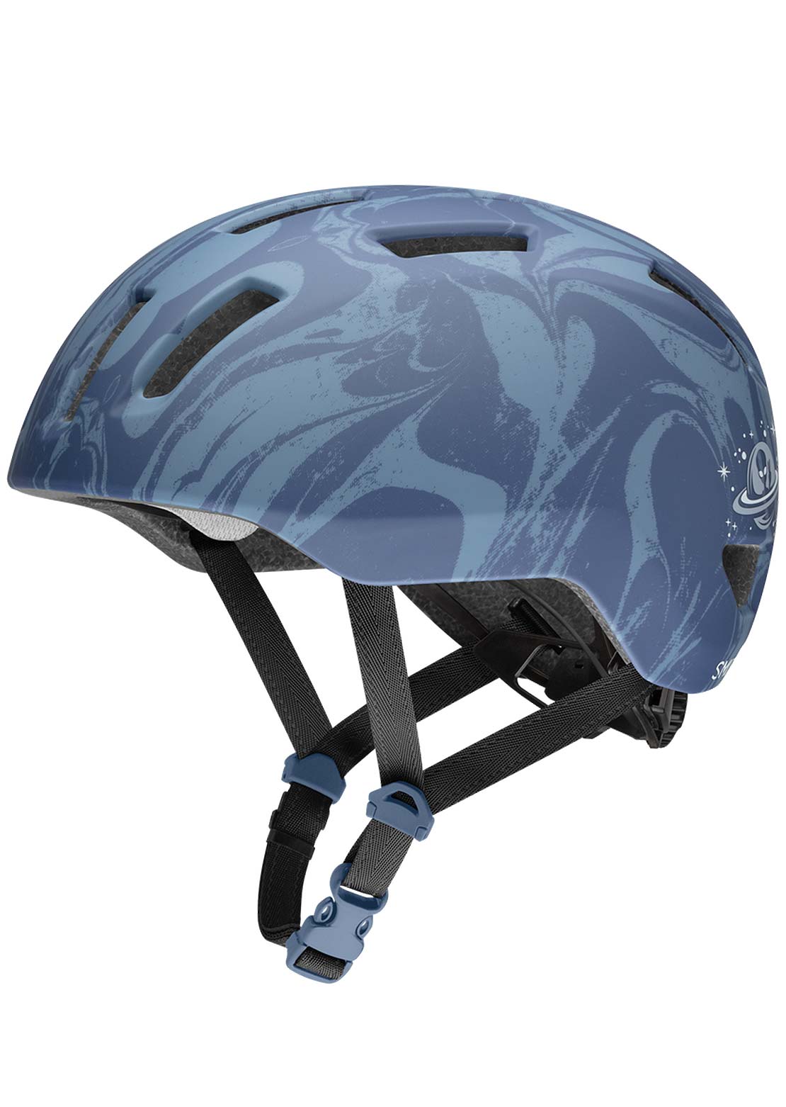 Smith Junior Transit MIPS Mountain Bike Helmet Matte Galactic Blue