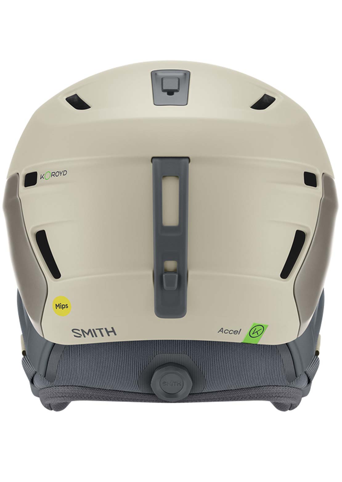 Smith Men's Accel MIPS Winter Helmet Matte Chalk
