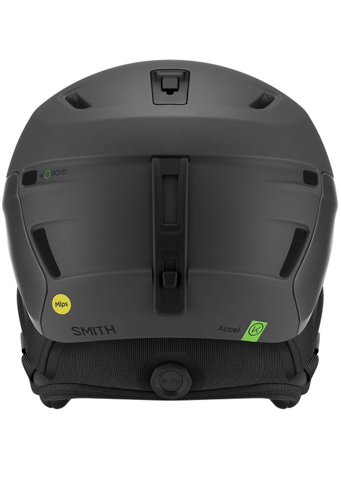Smith Men's Accel MIPS Winter Helmet Matte Slate